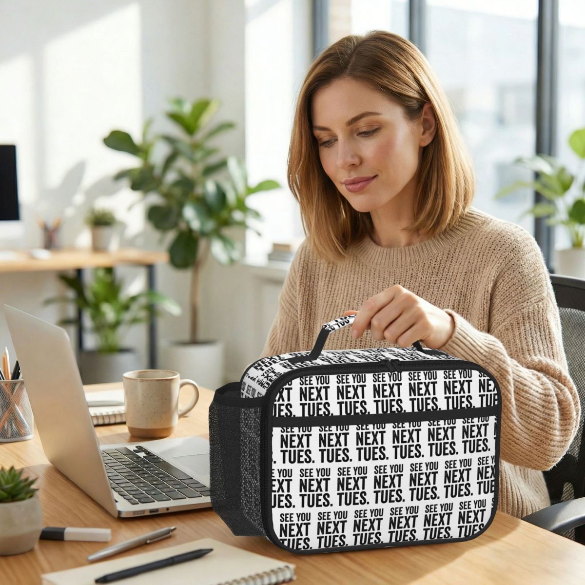 Women Bags Next - Сумка-холодильник для обедов See You Next