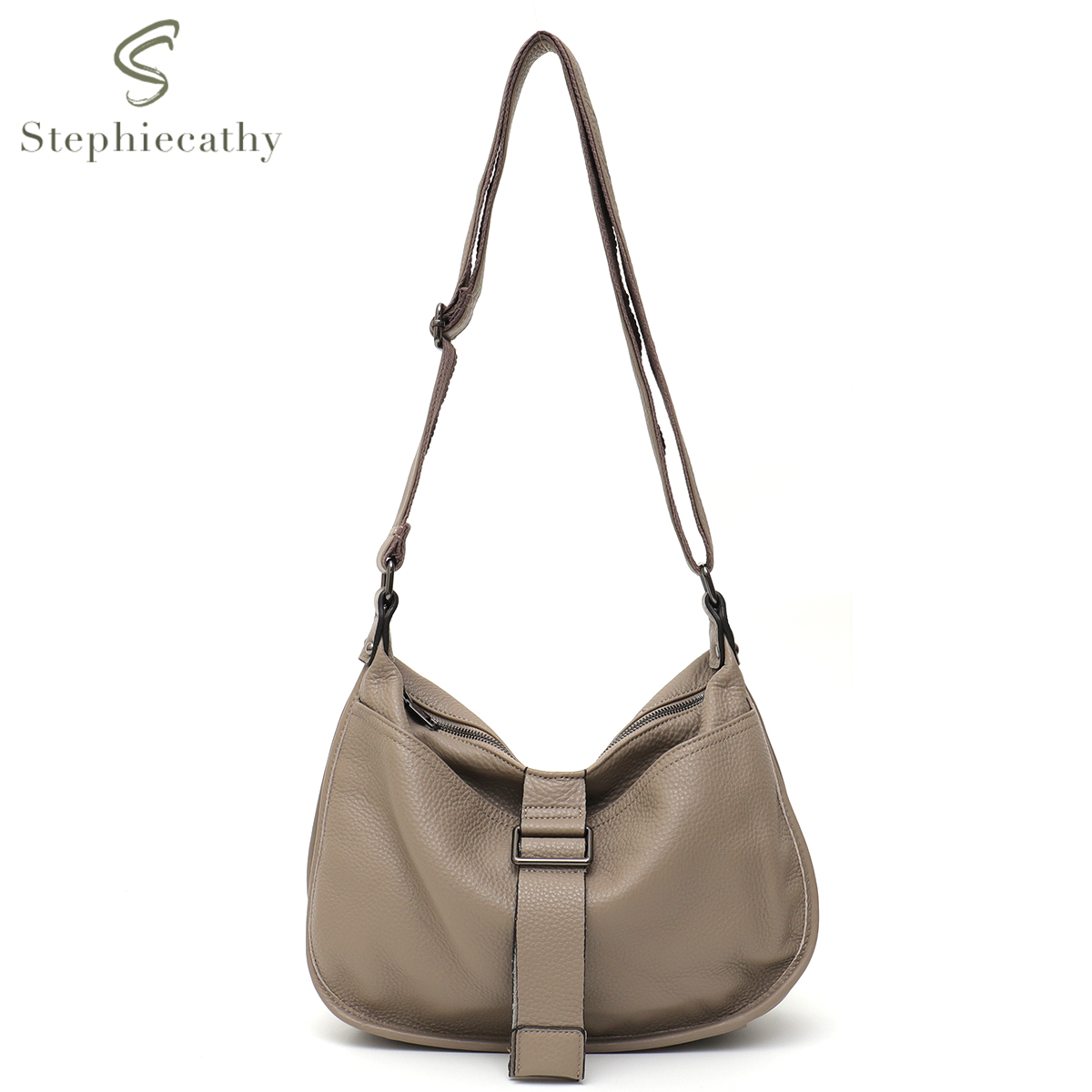 Hobo Bag Slouchy - Женская дизайнерская стильная сумка на плечо