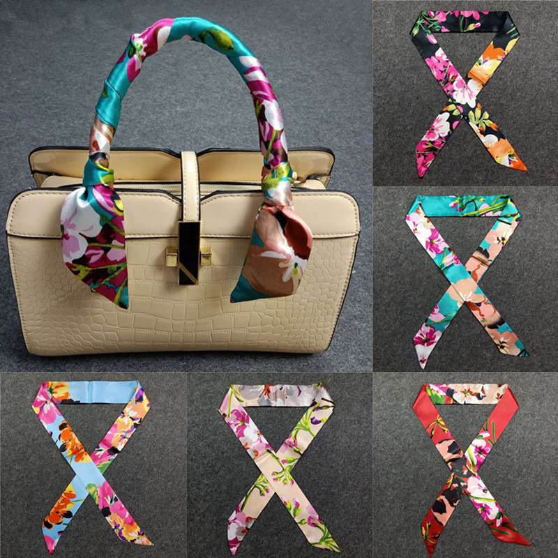 Women Bags Branded - 47 цветов бренд бандана маленькая шелковая