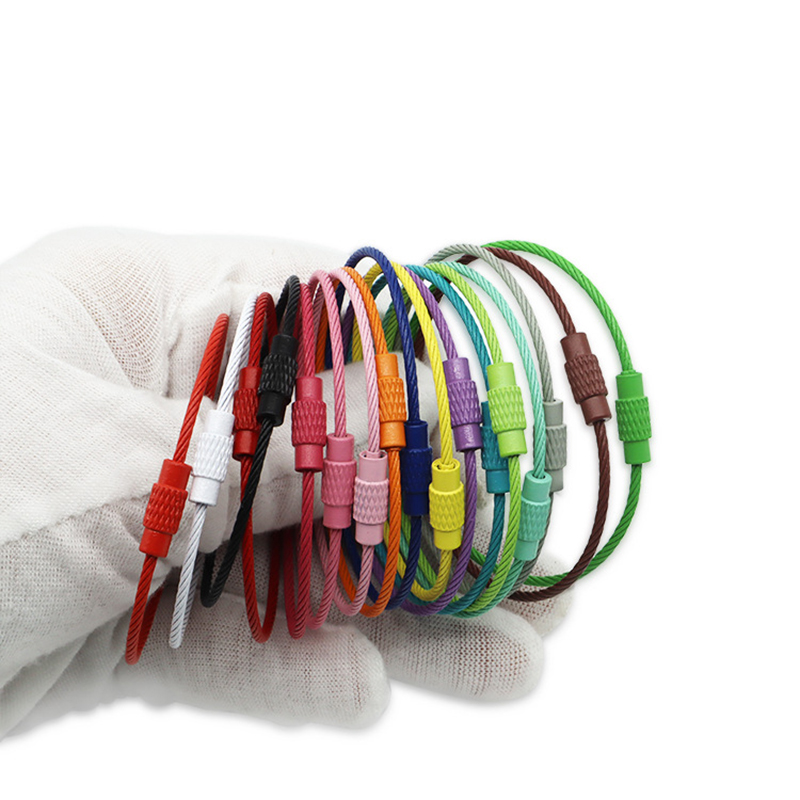 Circle Round Bag - 10 шт., брелок из нержавеющей стали,