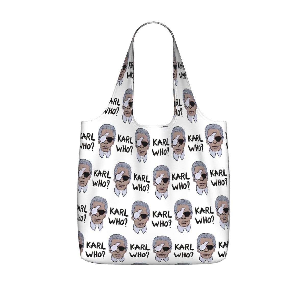 Women'S Karl Bags - Сумка-шоппер Karl Who из холста, большая