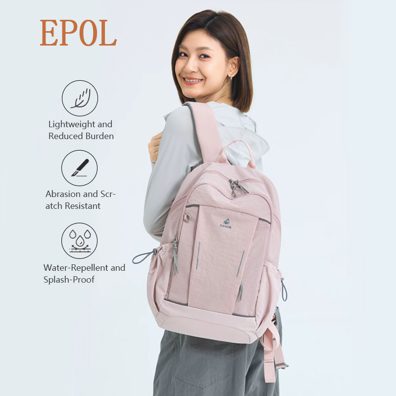 Women Bags With Laptop Compartment - Женские холщовые рюкзаки EPOL 2026: трендовые,