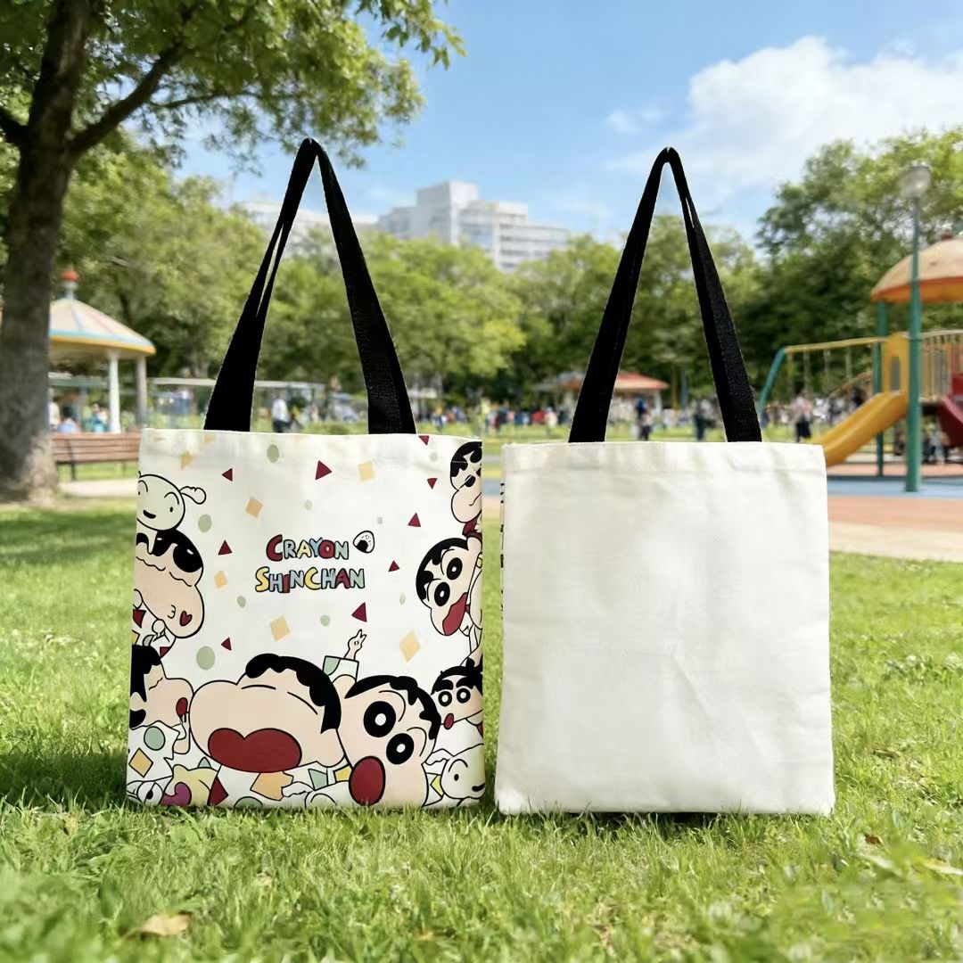 Women'S Xl Bags - Новая холщовая сумка-тоут «Крейон Шин-чан» 2026