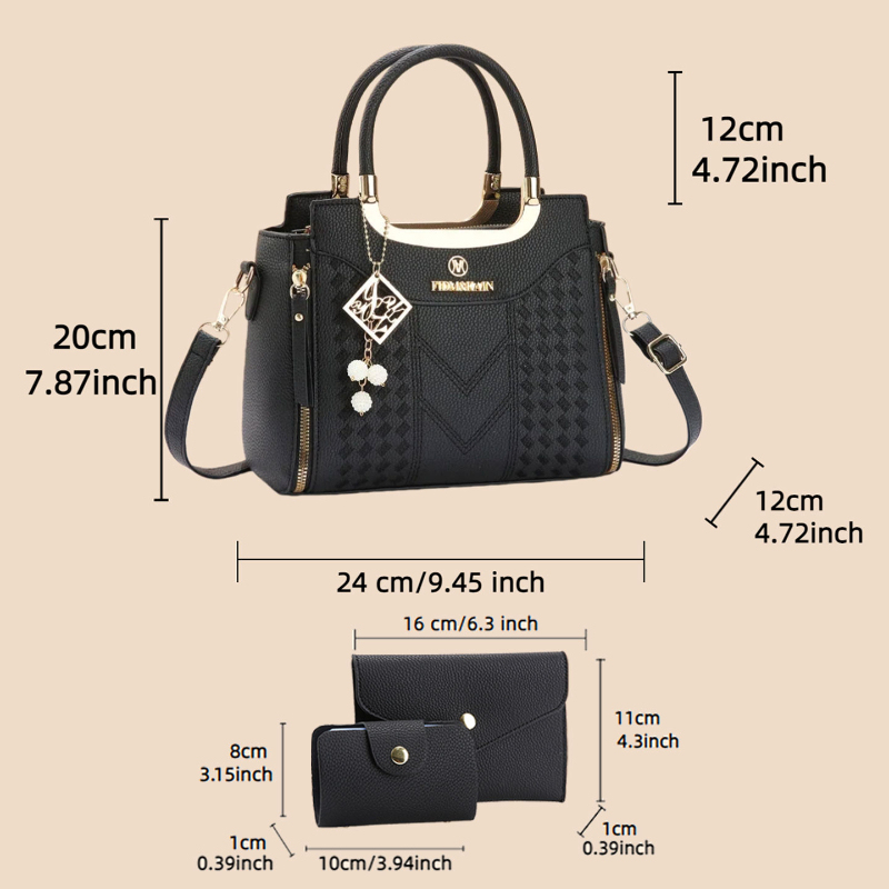 Набор из 3-х сумок из искусств – обзор и цена Women'S Bags Everyday