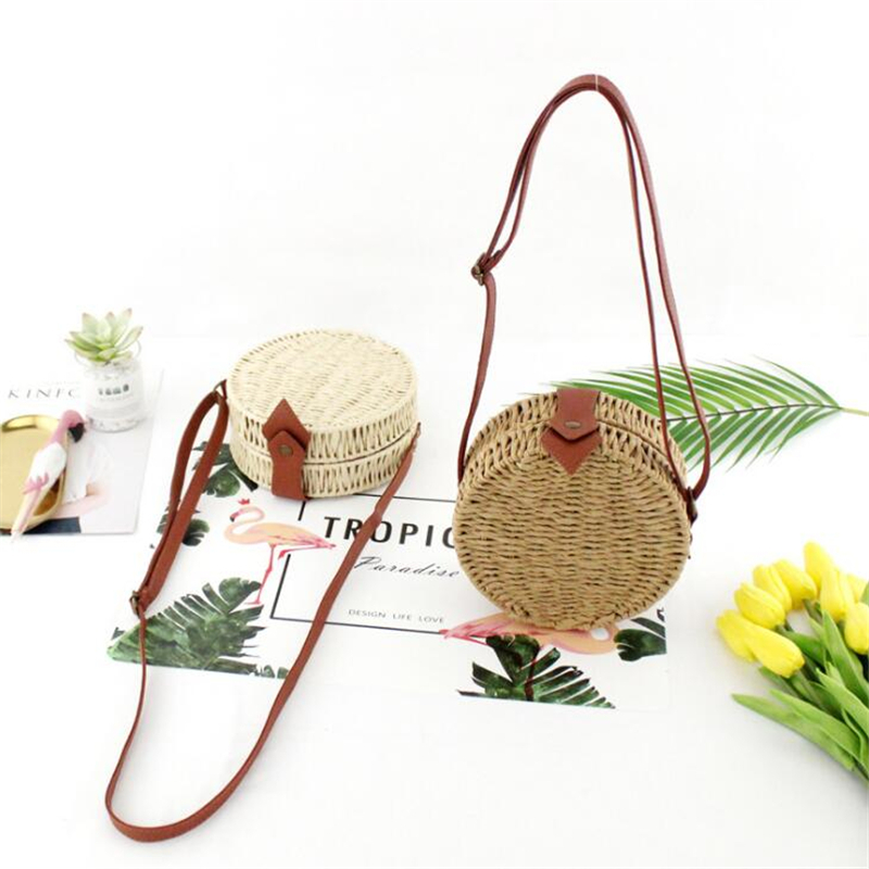 Женская летняя сумка из ротанг – обзор и цена Circle Round Bag