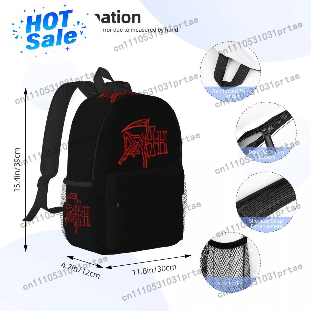 Рюкзак с логотипом Death Band  – обзор и цена Women Bags Logo