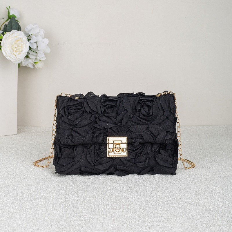 3D-сумочка из атласа с цветочн – обзор и цена Women Bags Sale