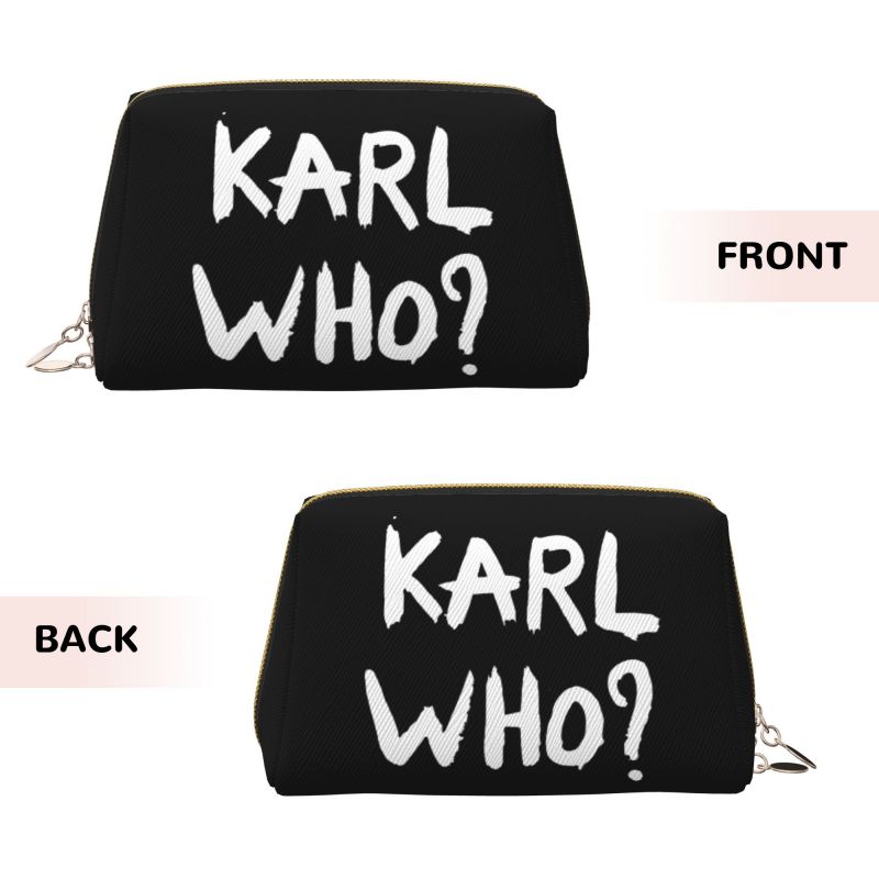 Кожаная косметичка с принтом K – обзор и цена Women'S Karl Bags
