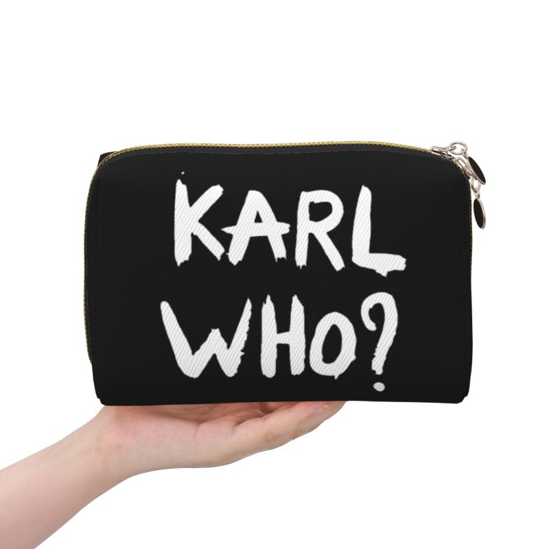 Кожаная косметичка с принтом K – обзор и цена Women'S Karl Bags
