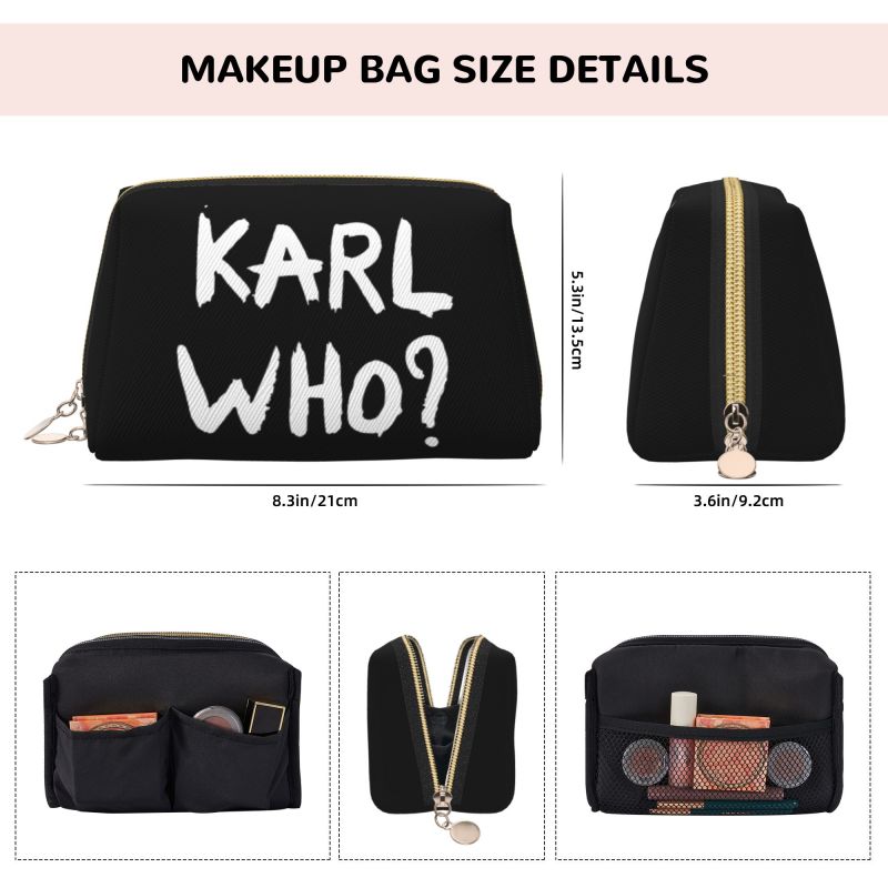 Кожаная косметичка с принтом K – обзор и цена Women'S Karl Bags