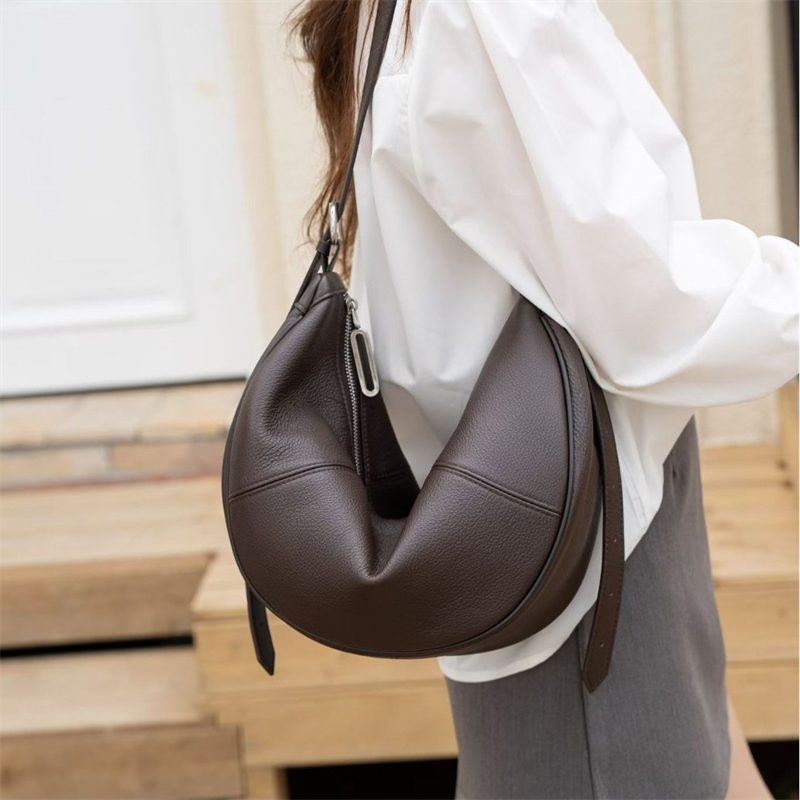 Сумка-хобо BURMINSA из натурал – обзор и цена Hobo Bag Slouchy