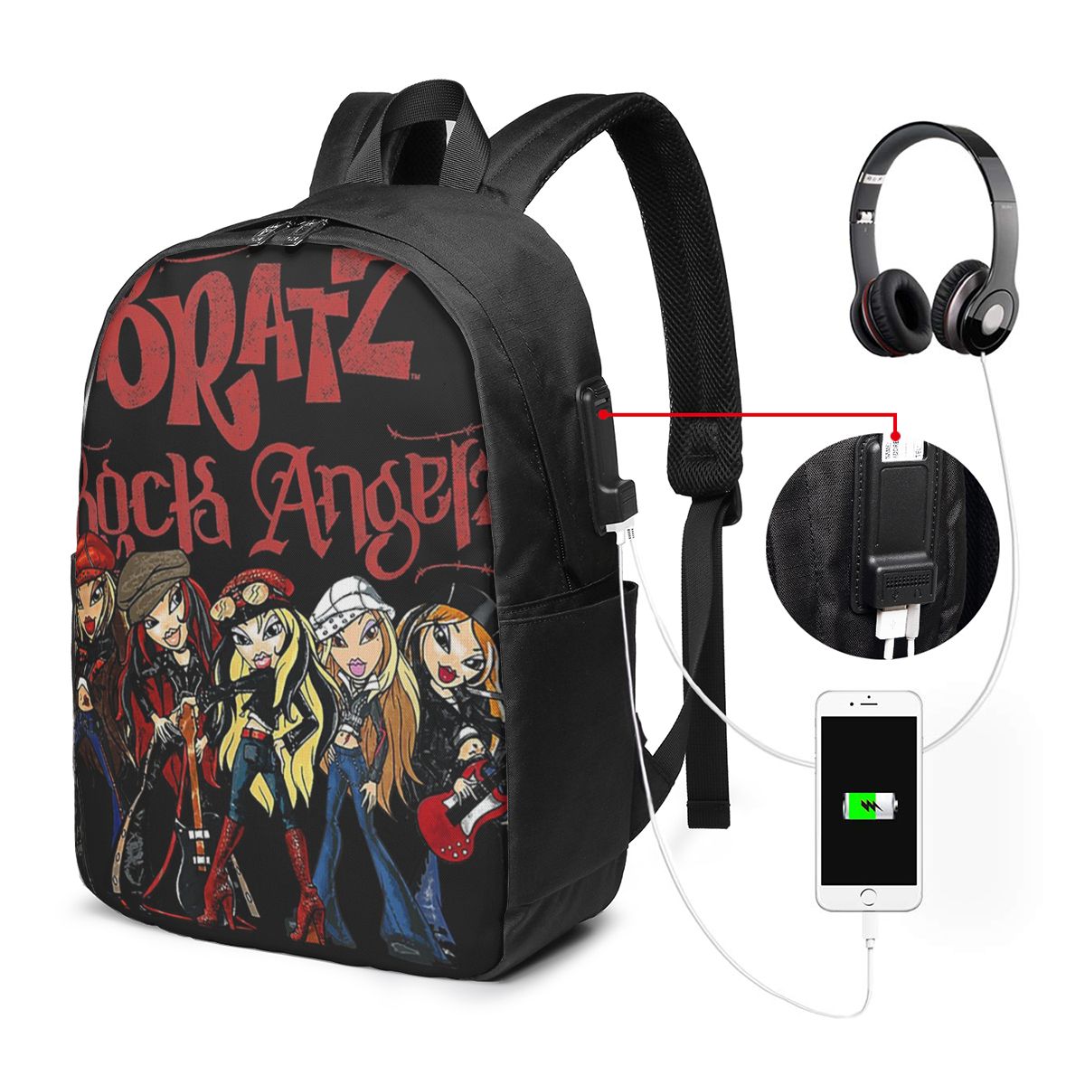 Рюкзак Bratz Rock Angelz Group – обзор и цена Women'S Bags Travel