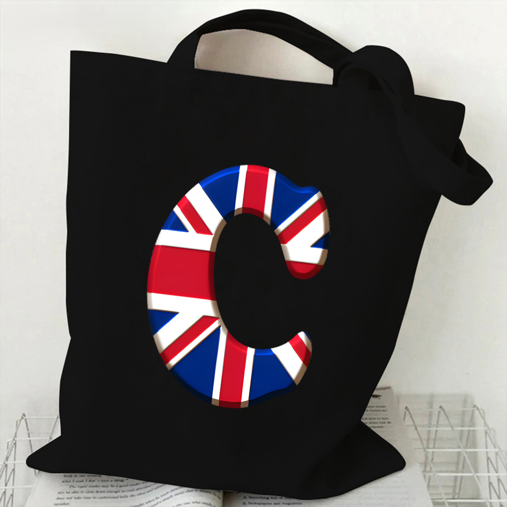 Холщовая большая сумка с буква – обзор и цена Women Bags Uk